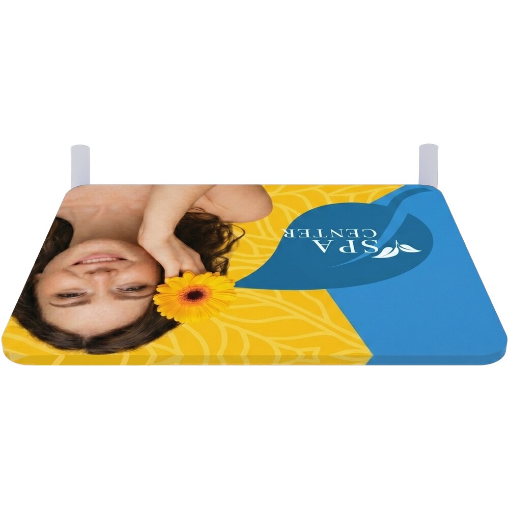 6 ft. EZ Tube®  Table Top Straight — Double Sided Graphic Package
